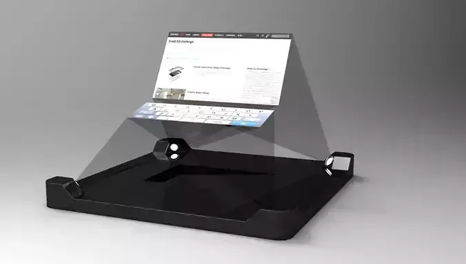 iPhone 5 3D HUD Projector 3D model