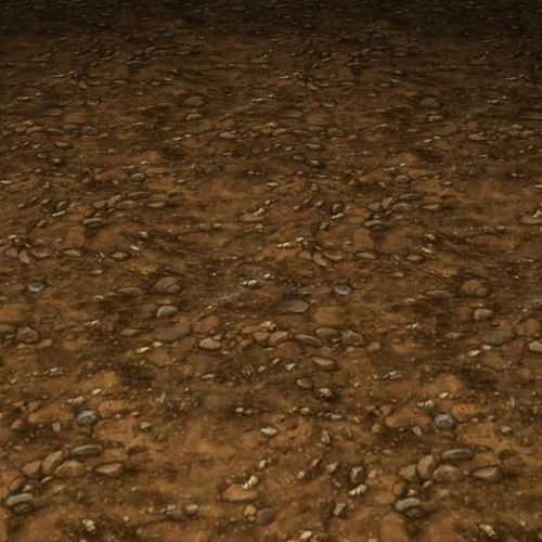 ground soil tile 18 3D model CGTrader