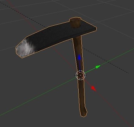 Simple farm tools1 Low-poly 3D model_8
