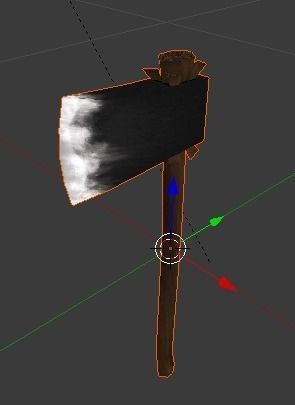 Simple farm tools1 Low-poly 3D model_11