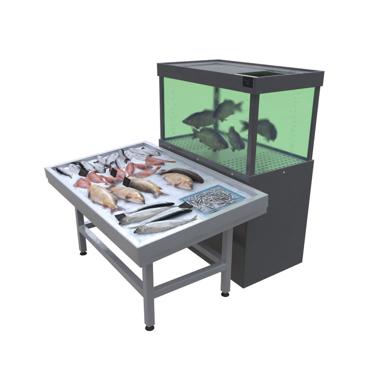 Fish counter 3D model_2