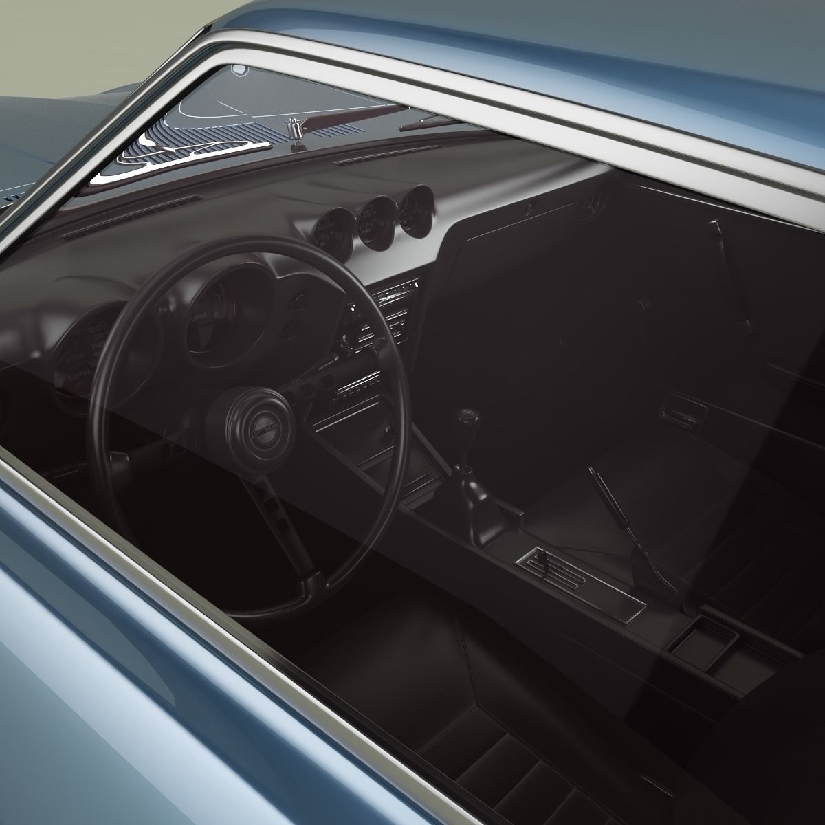 Datsun 260Z 2 plus 2 3D model_8