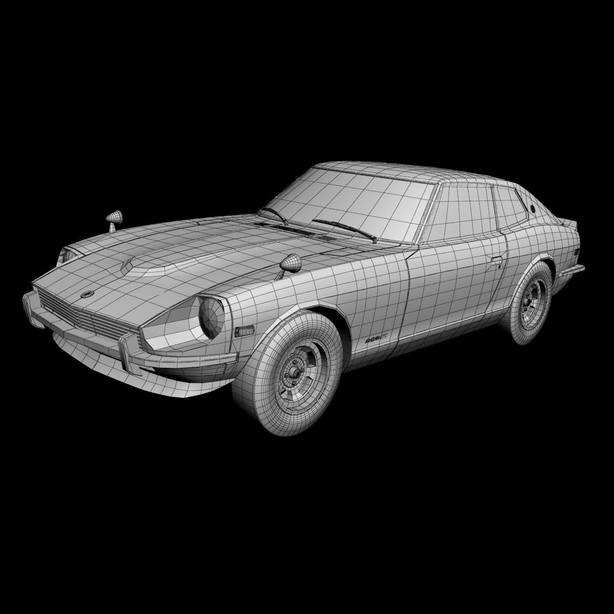Datsun 260Z 2 plus 2 3D model_13