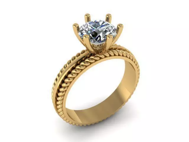 Ring T00263 3D print model_0