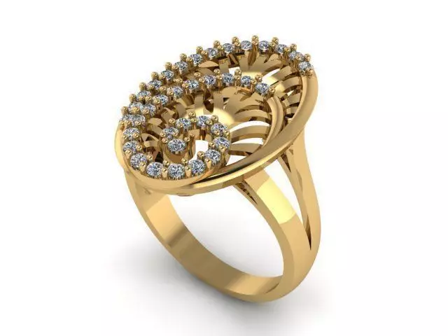 Ring T00264 3D print model_0