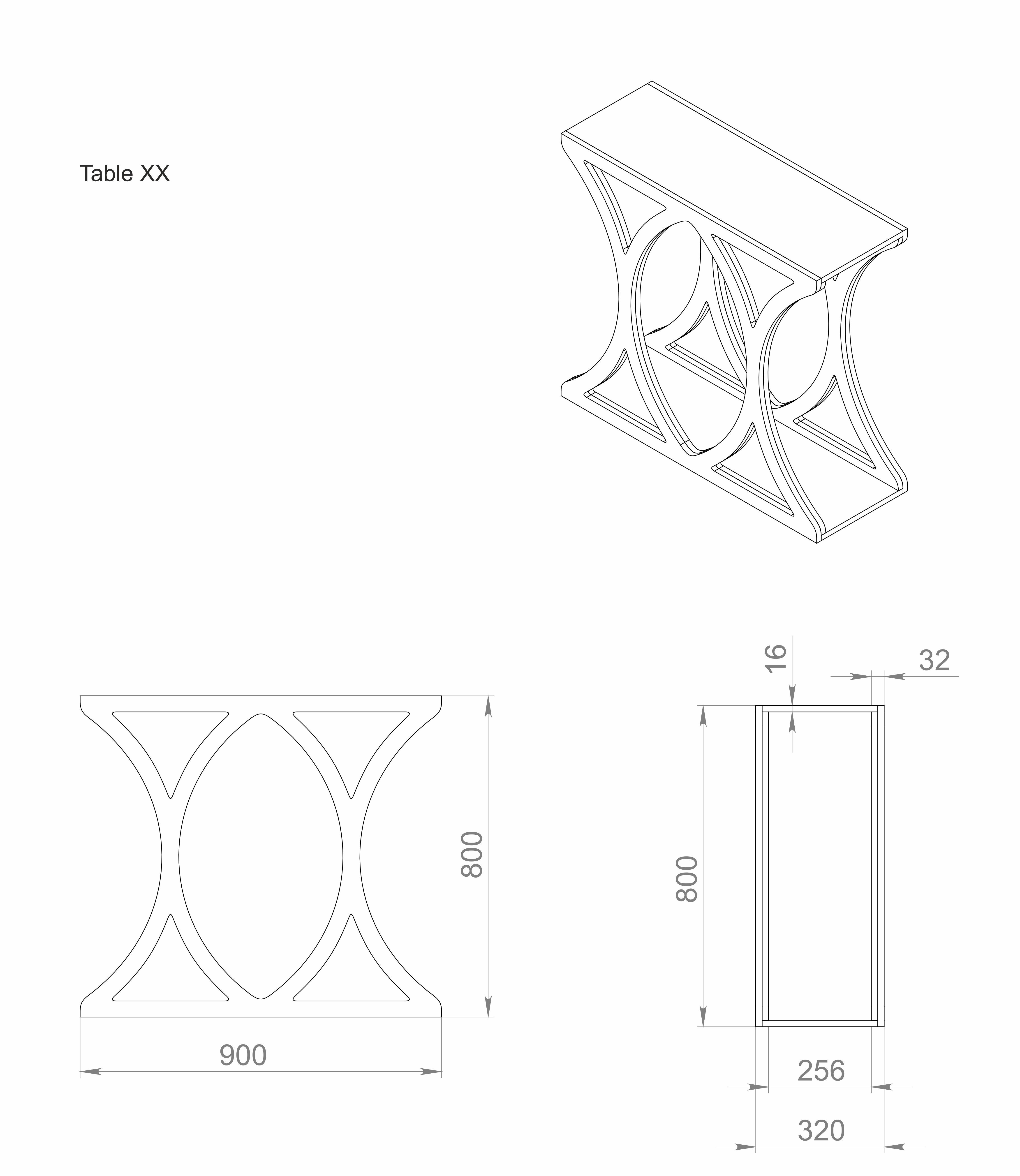 Table XX CNC 3D model_3