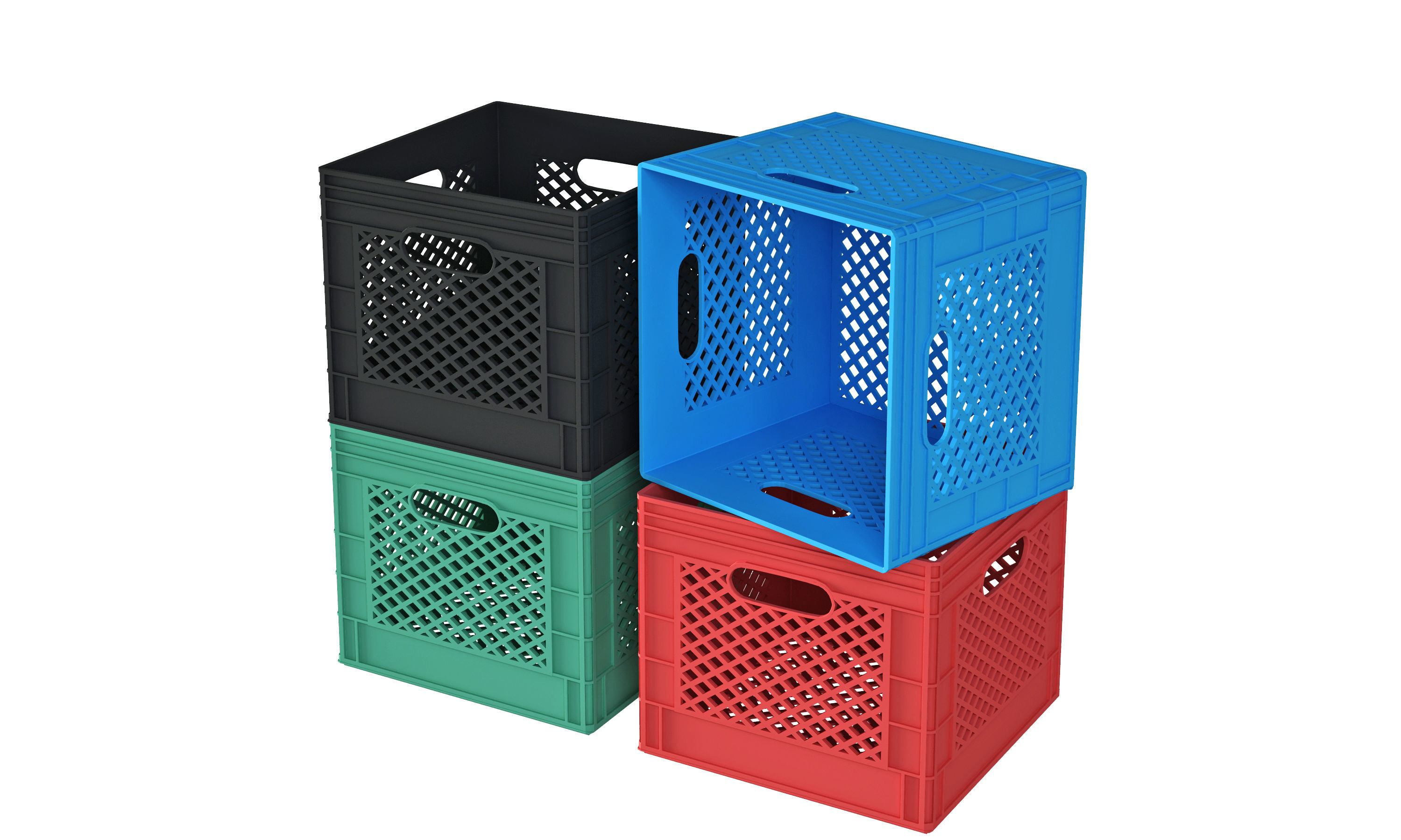 plastic box Free 3D model_1