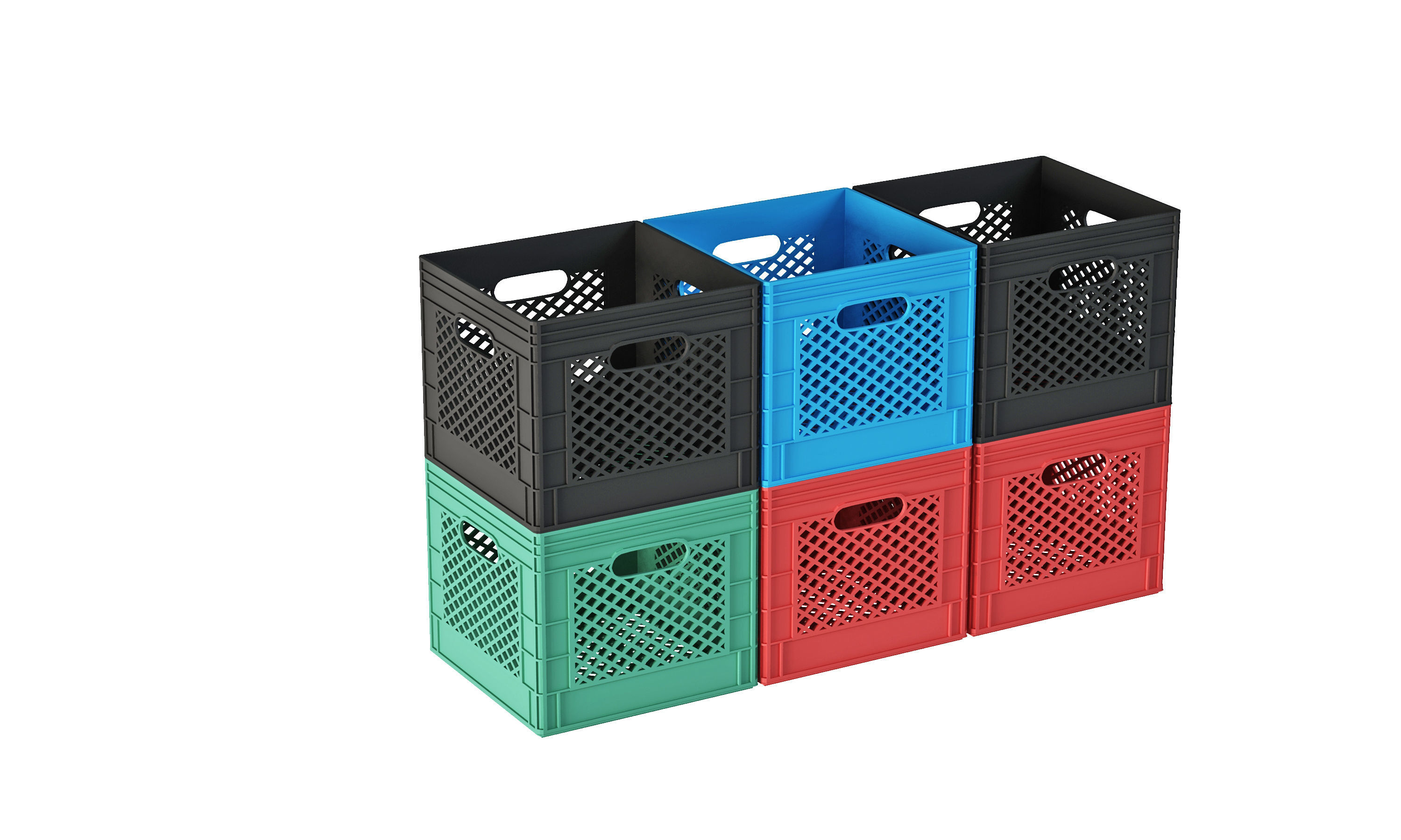 plastic box Free 3D model_2