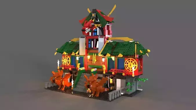 Lego ninja refuge