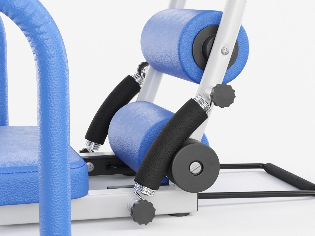 Gym Trainer AB Rocket - Rigged 3D model_5