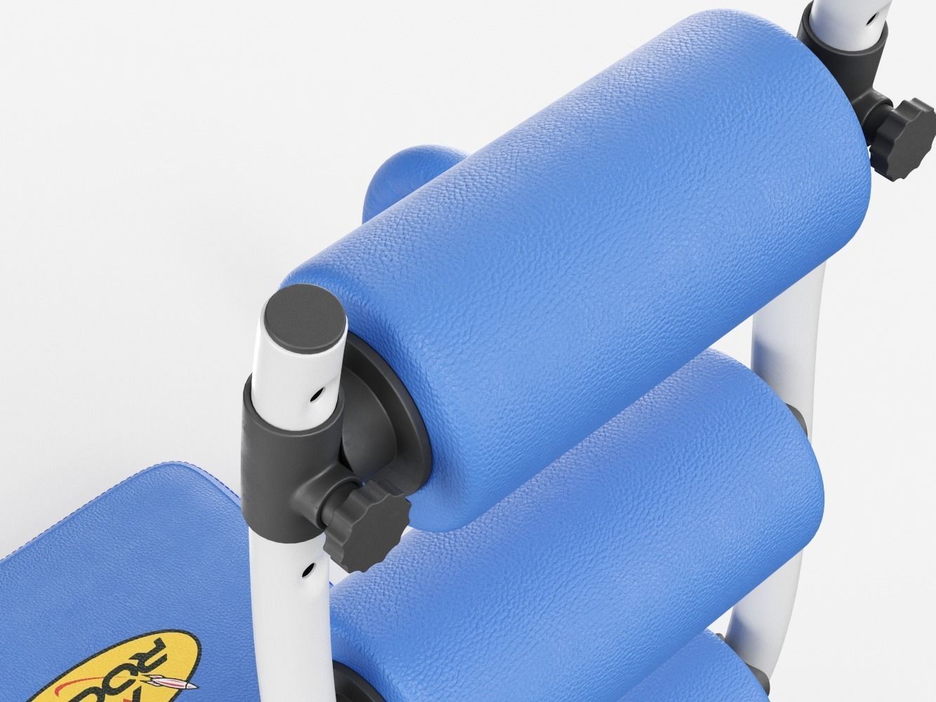Gym Trainer AB Rocket - Rigged 3D model_8