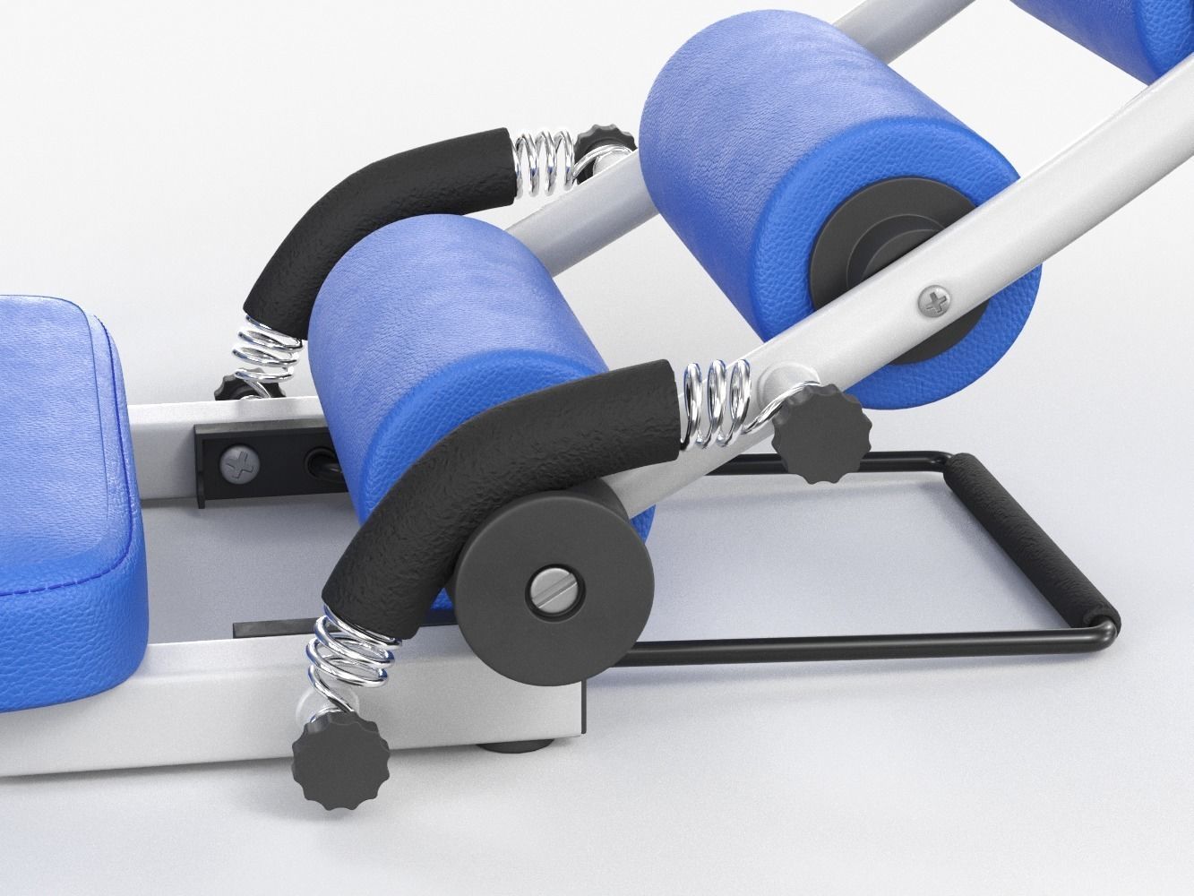 Gym Trainer AB Rocket - Rigged 3D model_11