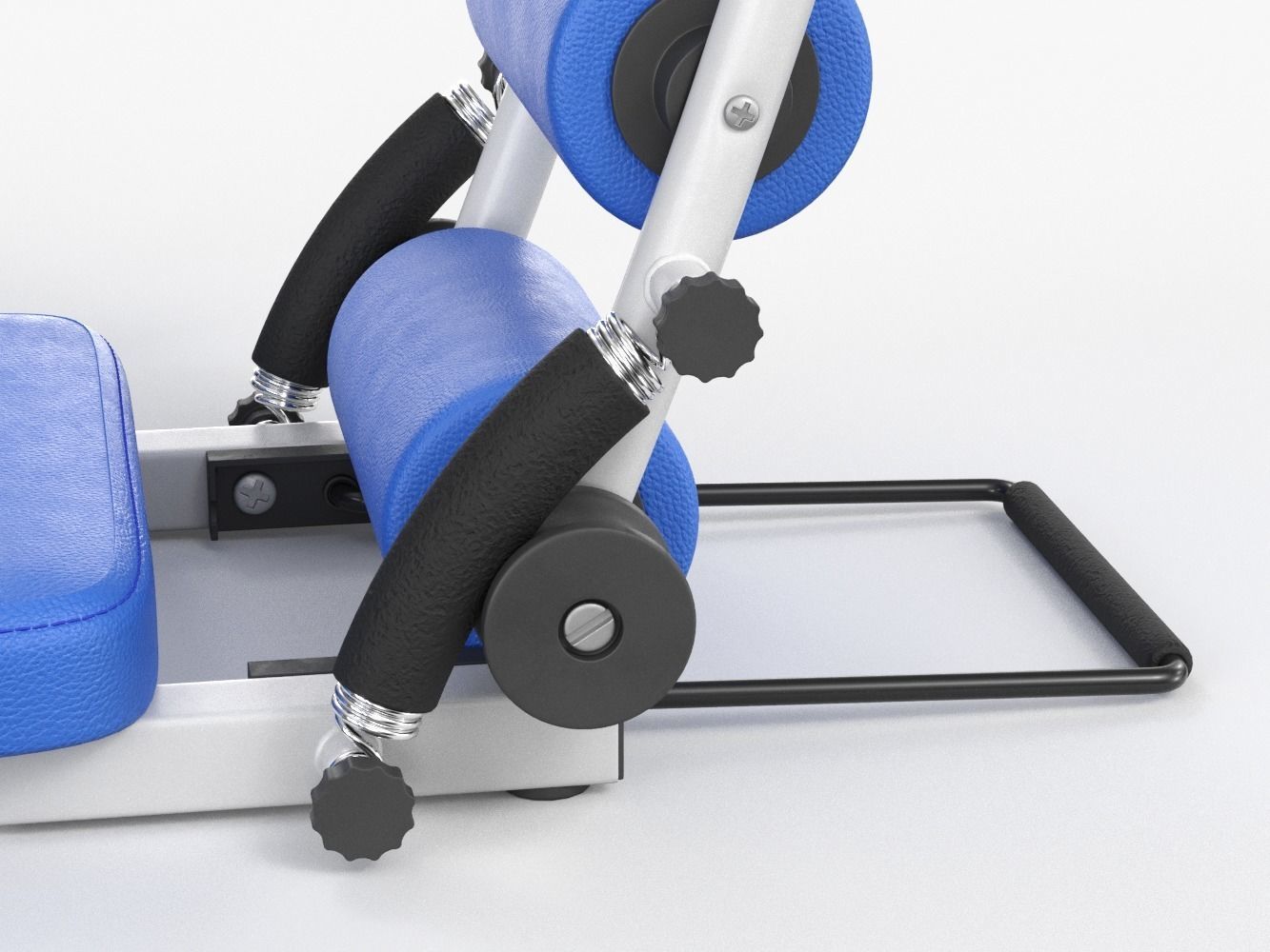 Gym Trainer AB Rocket - Rigged 3D model_10