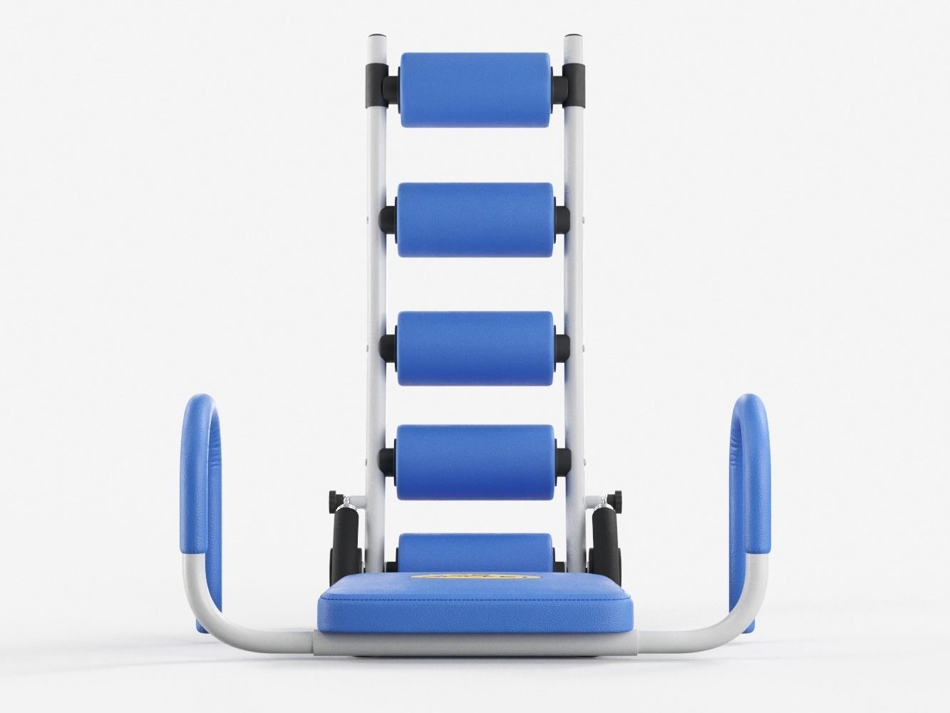 Gym Trainer AB Rocket - Rigged 3D model_2