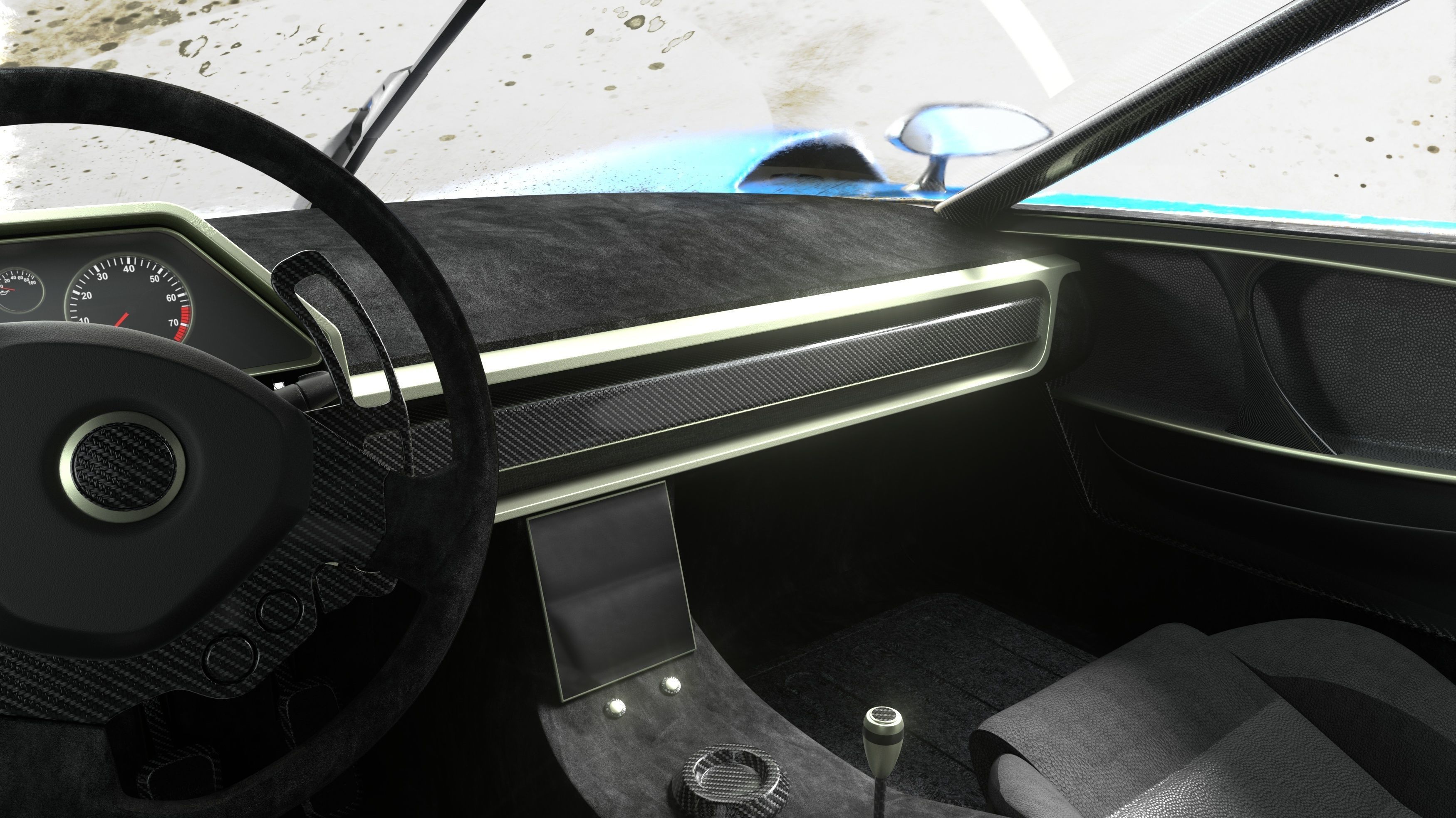 3D Concept Car and Chassis 3D model_53