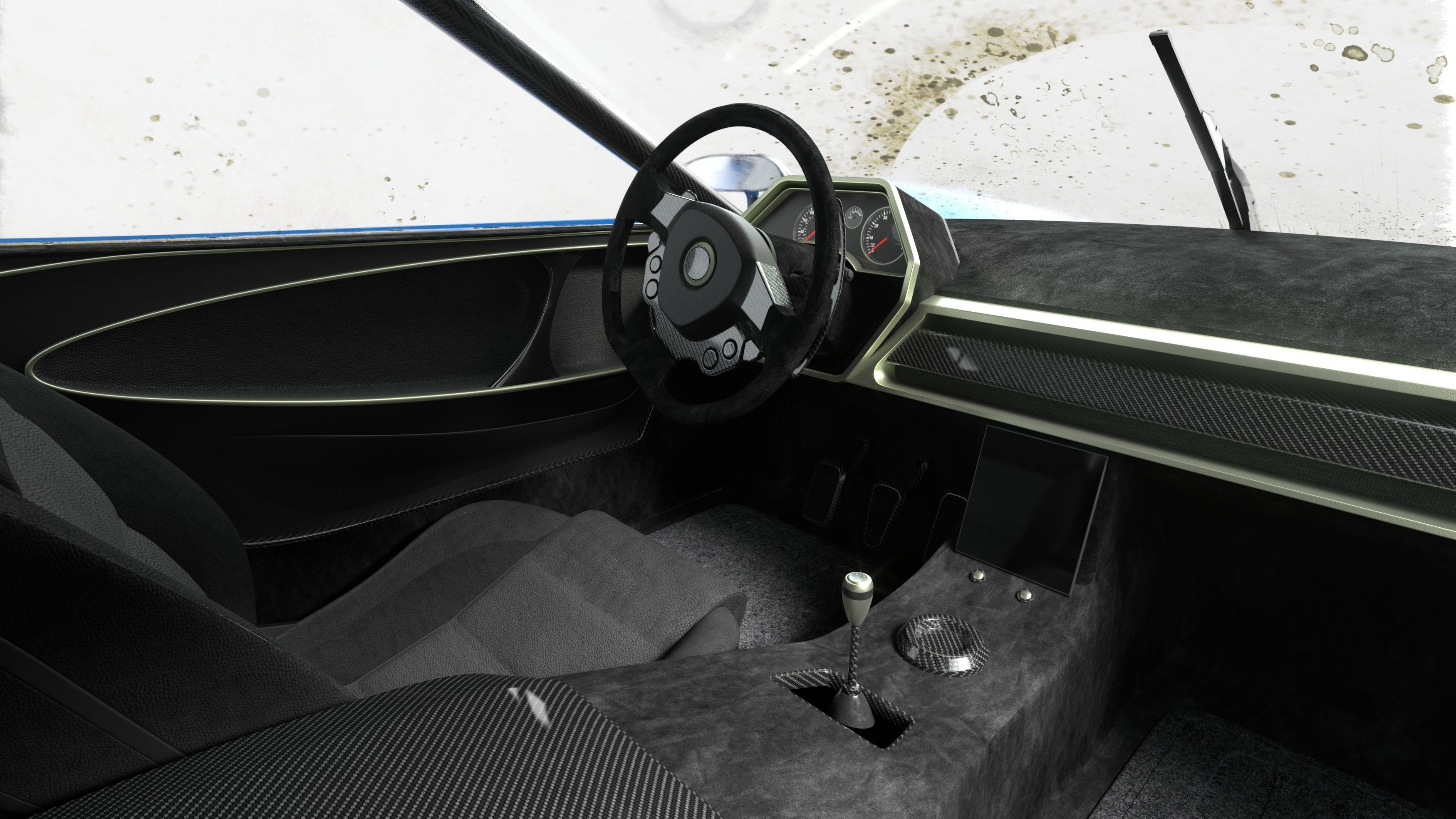 3D Concept Car and Chassis 3D model_54
