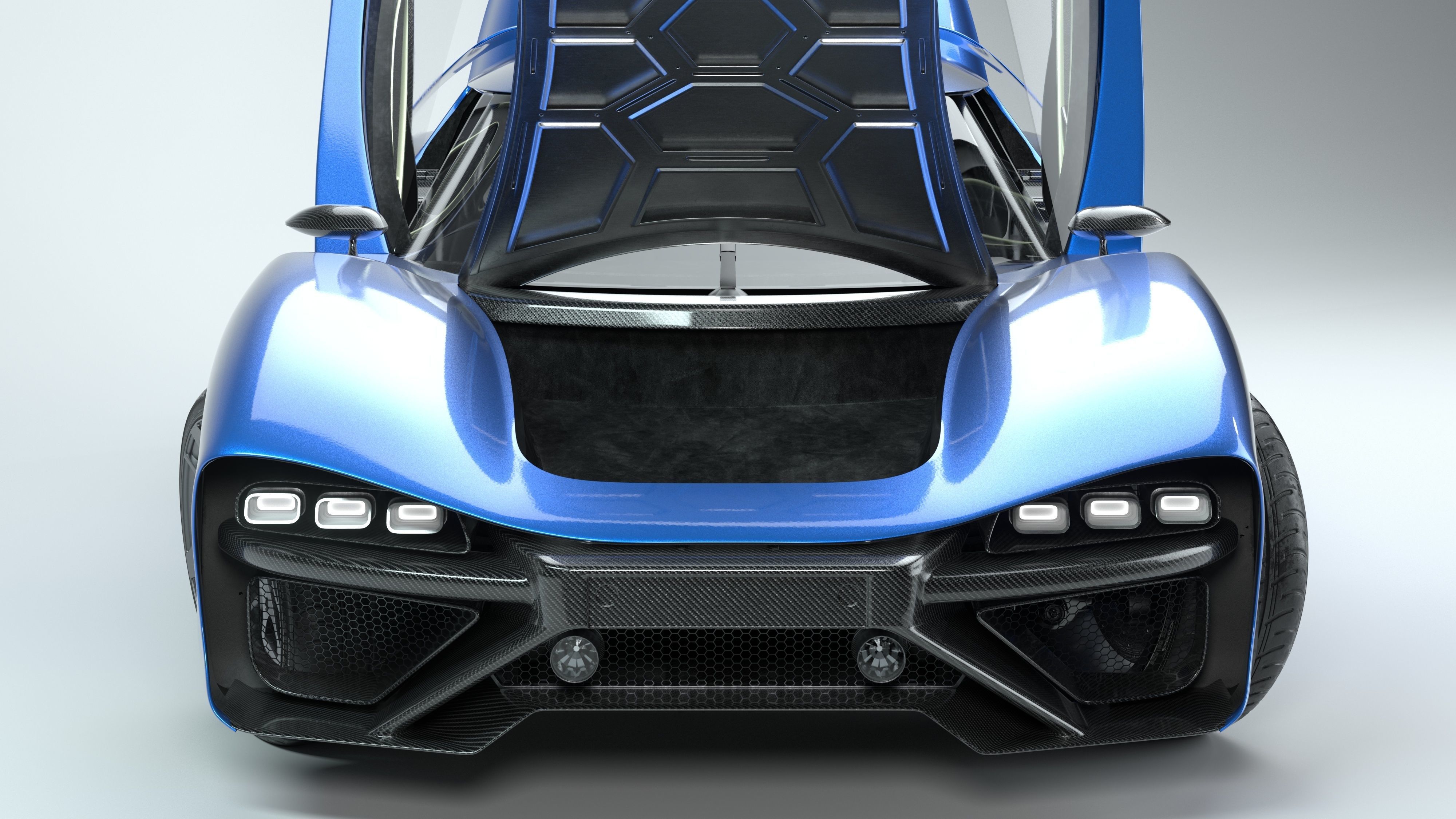 3D Concept Car and Chassis 3D model_33