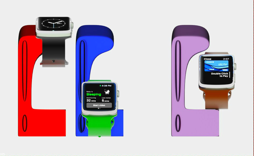 Apple Watch 3D model Low-poly 3D model_5