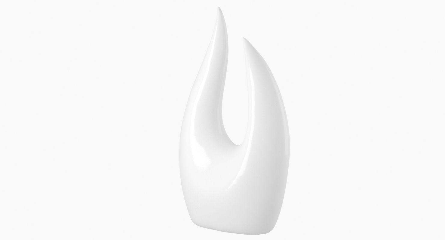 Fire Statue 3D model_4