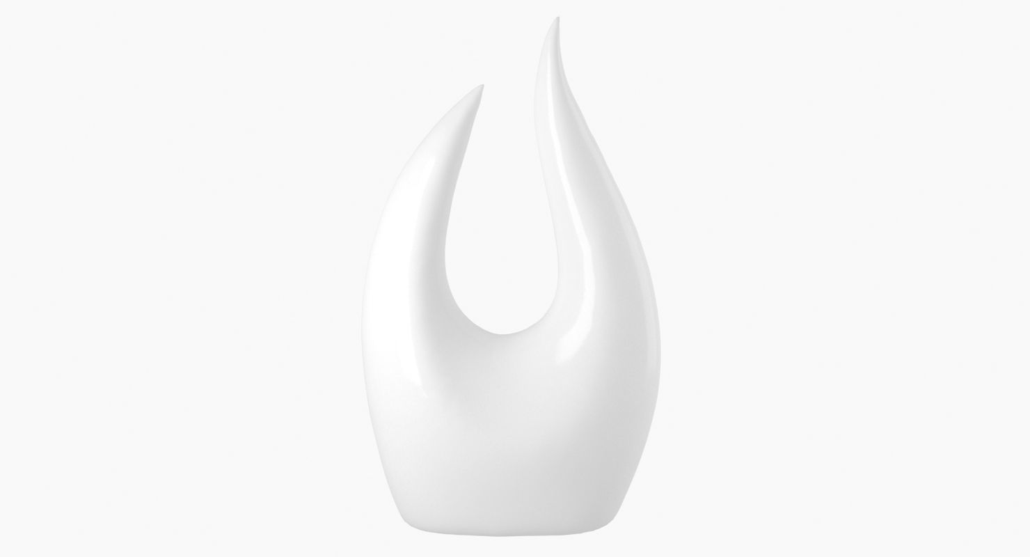 Fire Statue 3D model_1