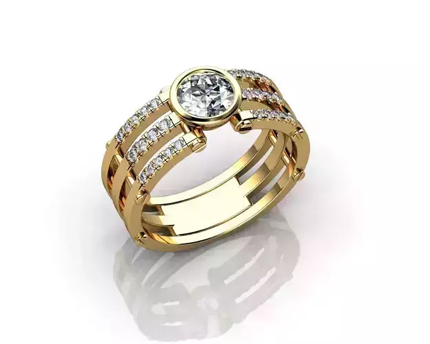 Mens Wedding Rings in Classic