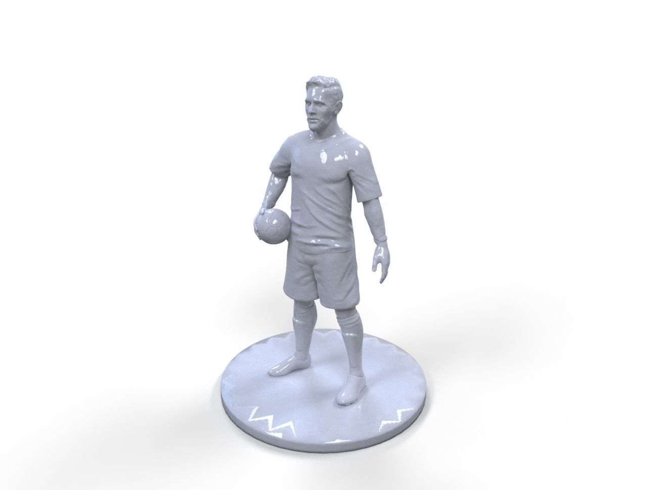Lionel Messi 3d printable model 3D print model_2
