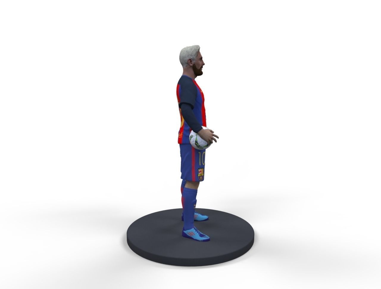Lionel Messi 3d printable model 3D print model_3