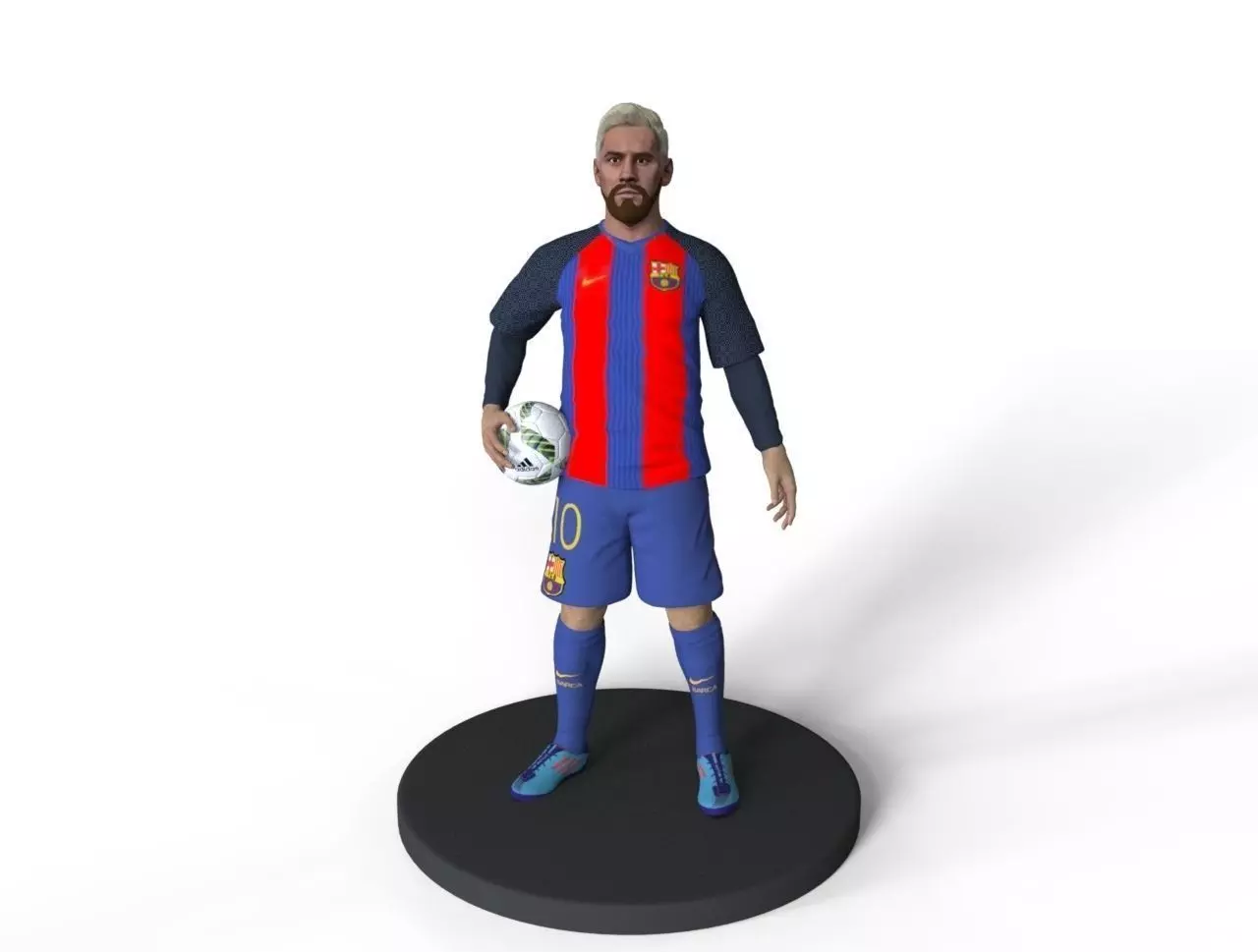 Lionel Messi 3d printable model 3D print model_0