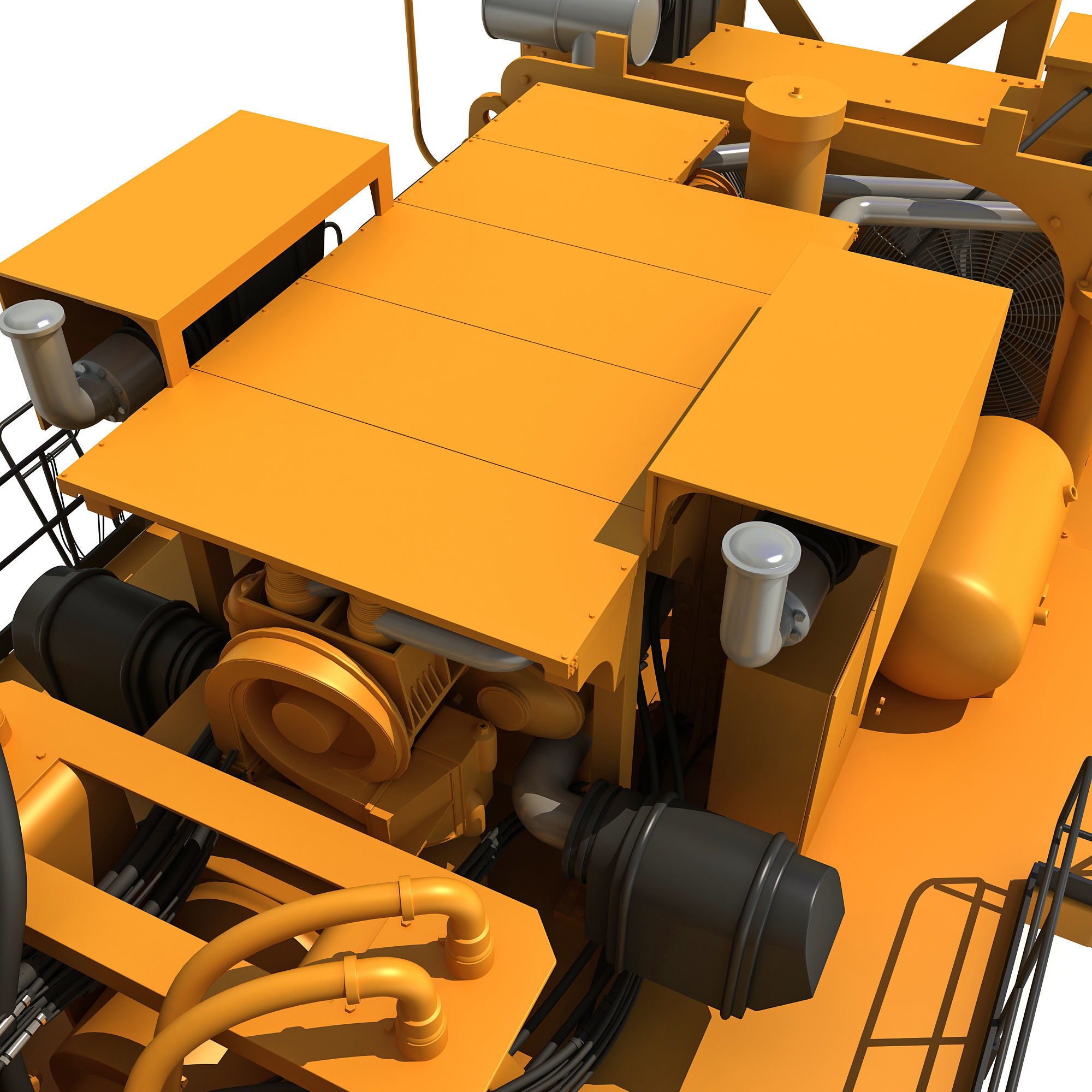 Rotary Drilling Rig 3D model_18