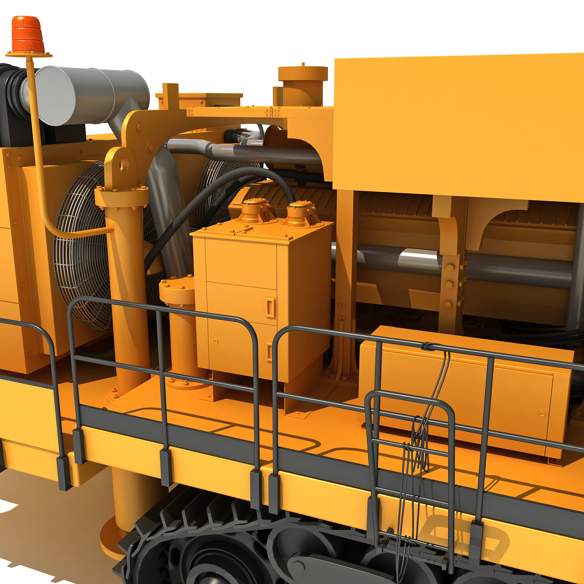 Rotary Drilling Rig 3D model_16