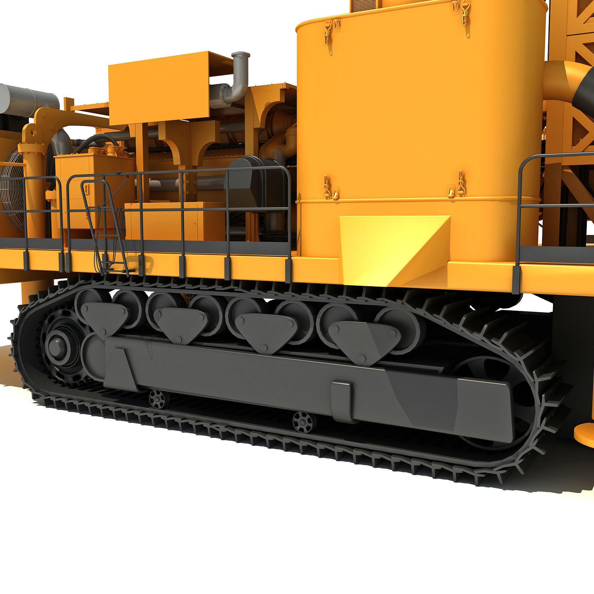 Rotary Drilling Rig 3D model_15
