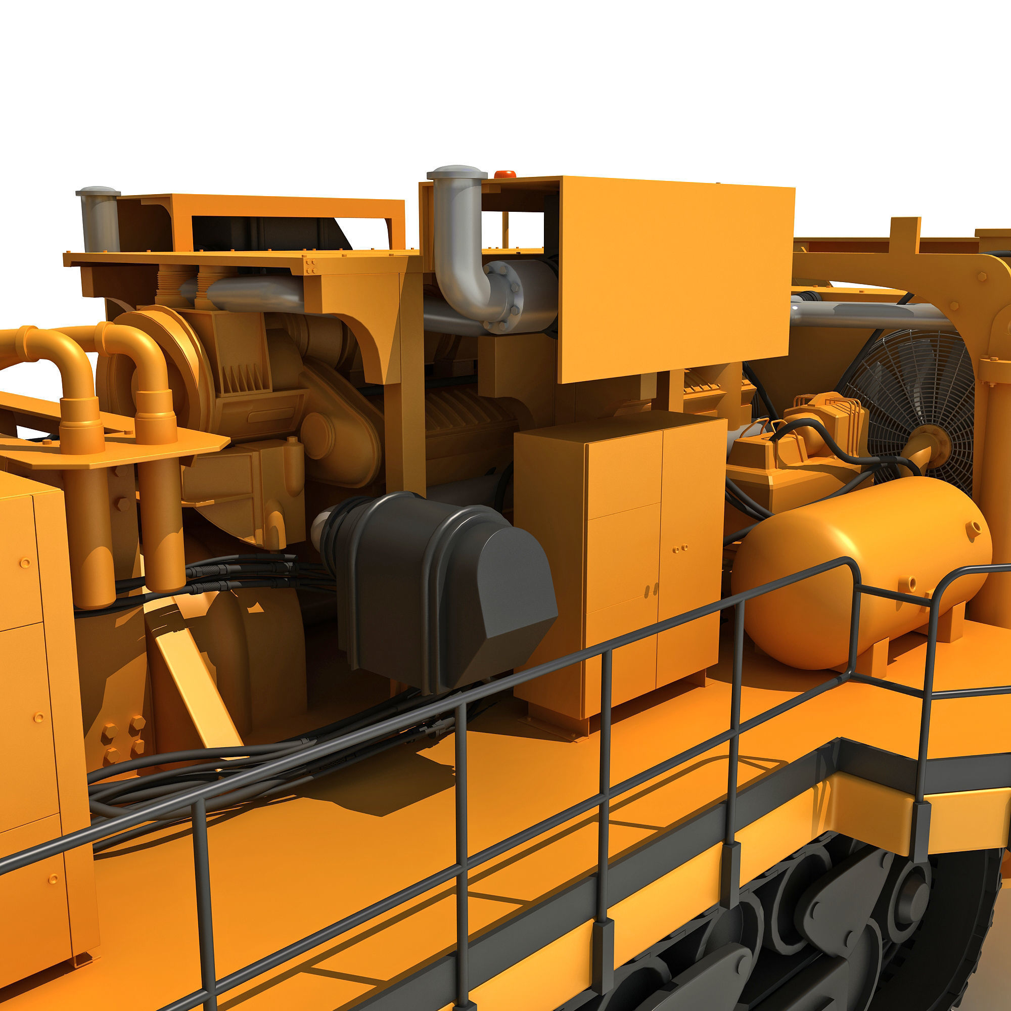 Rotary Drilling Rig 3D model_19