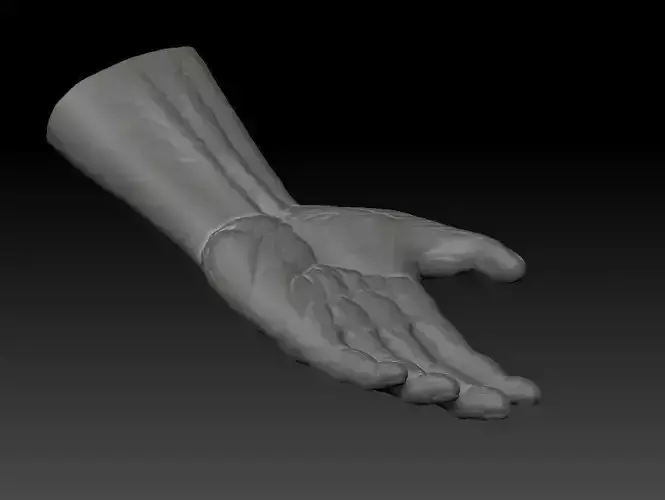 Simple Hand Sculpt Free 3D print model