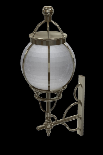 Wall hung light fixture decorative light