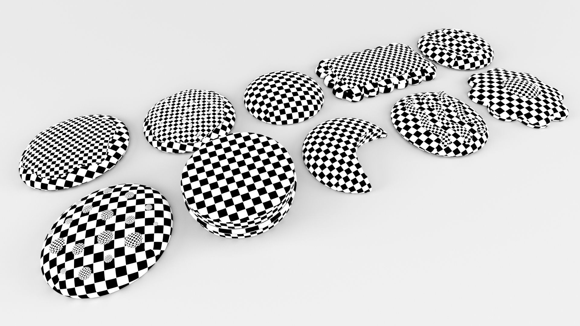 Cartoon Cookies and Biscuits Assorted Low-poly 3D model_4