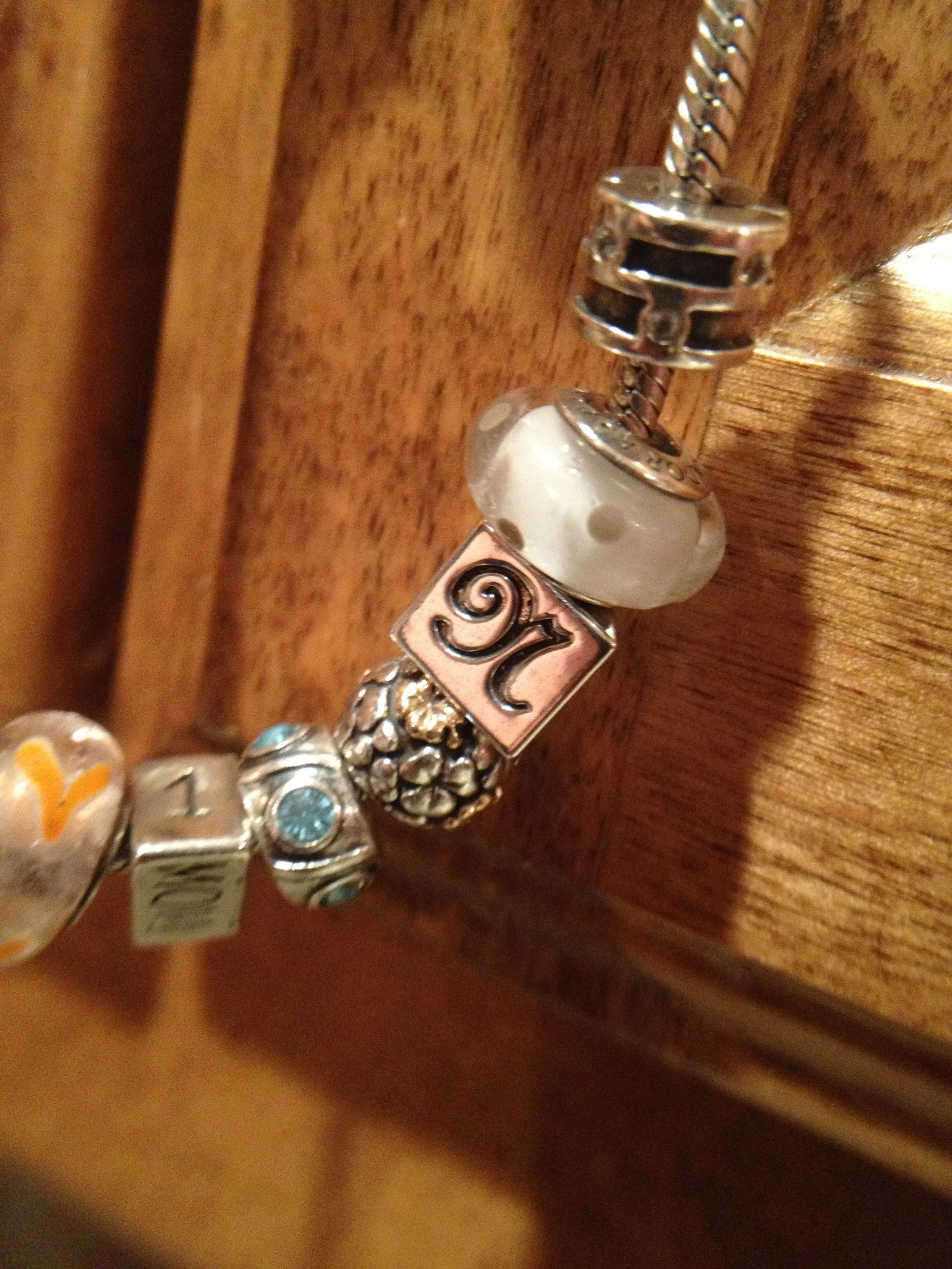 Monogramed Charm Free 3D print model_1