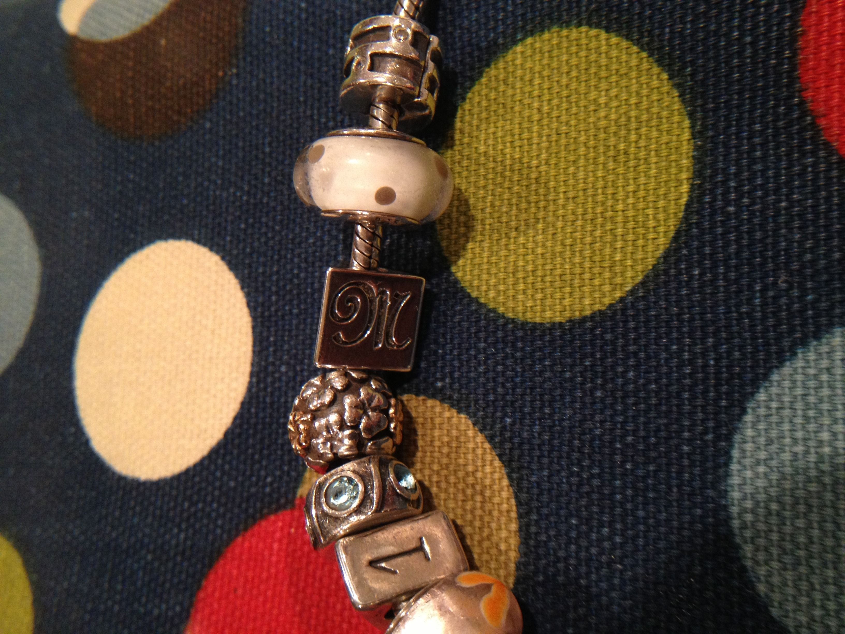 Monogramed Charm Free 3D print model_13