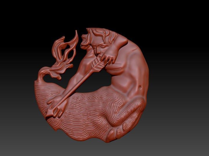 Zodiak 10 3D print model_2