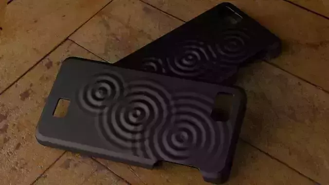 Fairphone Case 6 Wave Pattern Free 3D print model