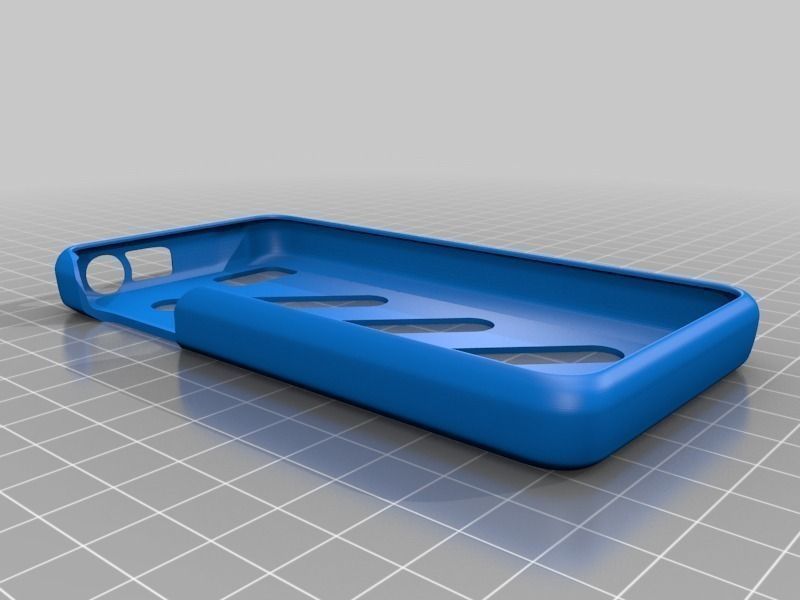 Fairphone Case 4 Stripes Cutout Free 3D print model_2