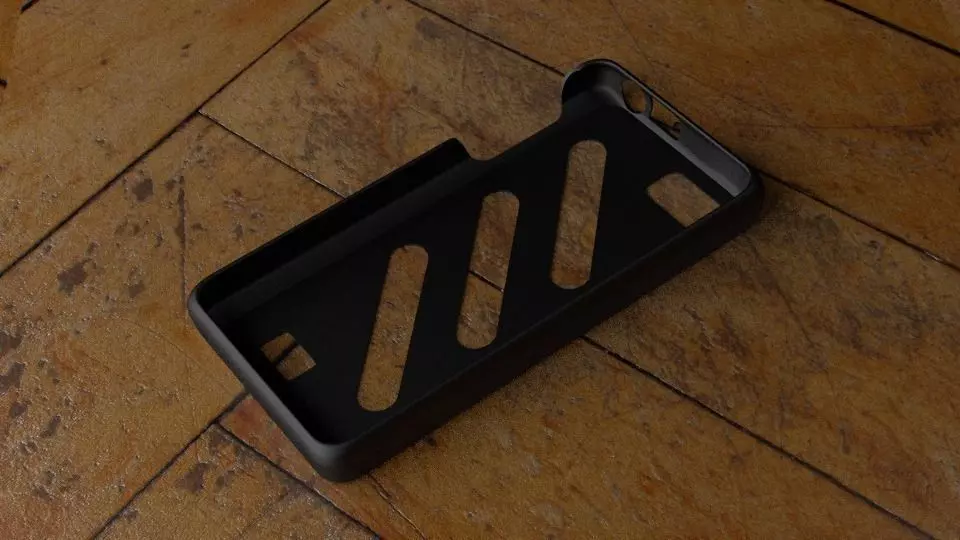 Fairphone Case 4 Stripes Cutout Free 3D print model_0