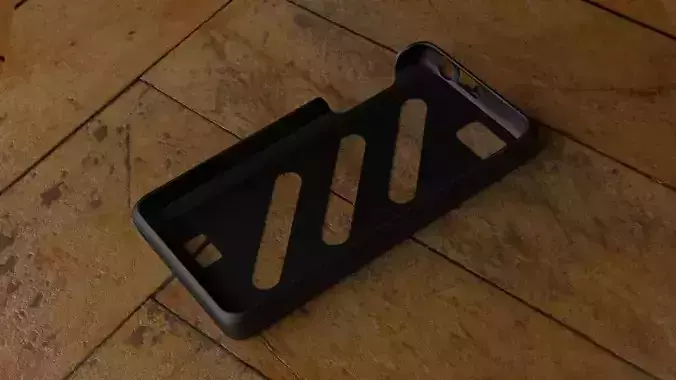Fairphone Case 4 Stripes Cutout Free 3D print model
