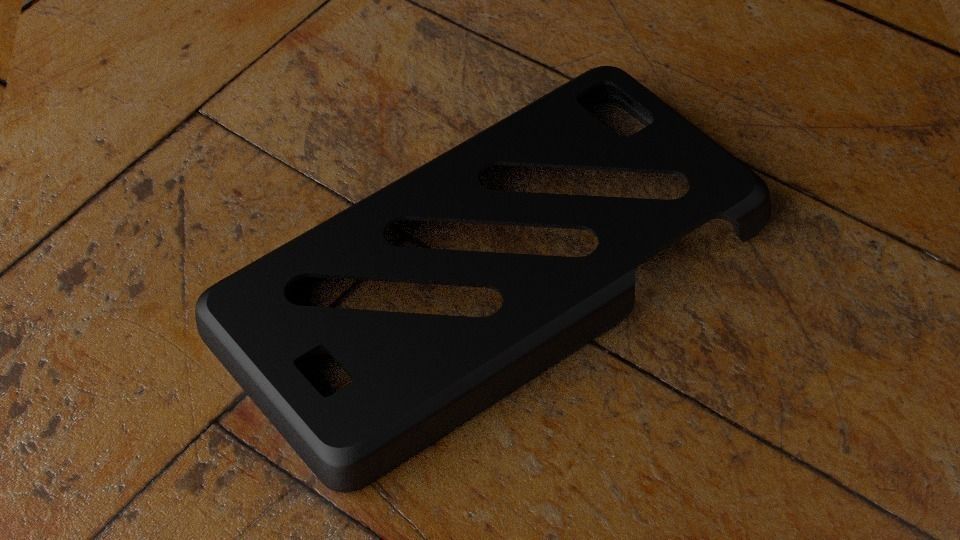 Fairphone Case 4 Stripes Cutout Free 3D print model_1
