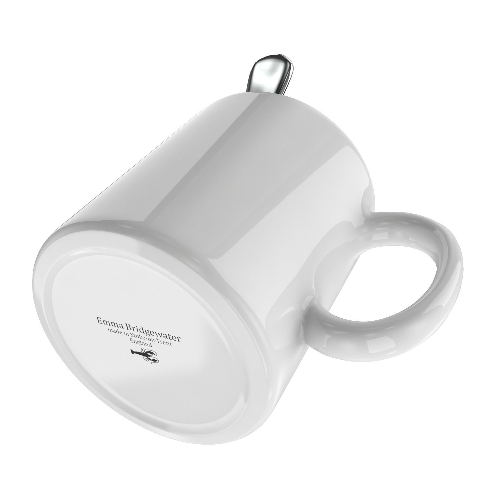 Promotional Mug And Spoon Realistic  3D model_10