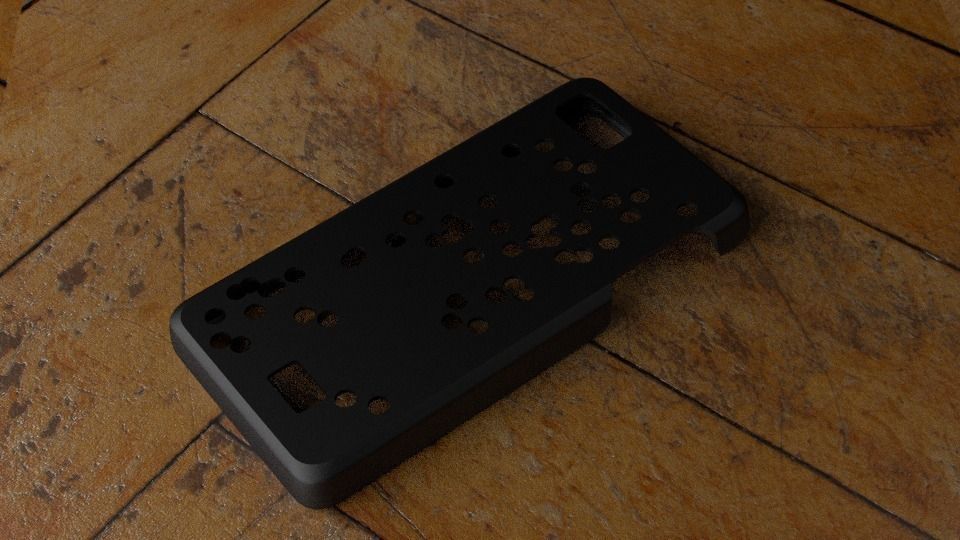 Fairphone Case 3 Random Holes Cutout Free 3D print model_1