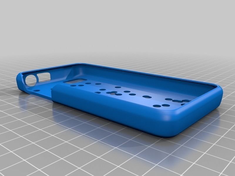 Fairphone Case 3 Random Holes Cutout Free 3D print model_2