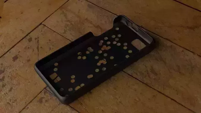 Fairphone Case 3 Random Holes Cutout Free 3D print model