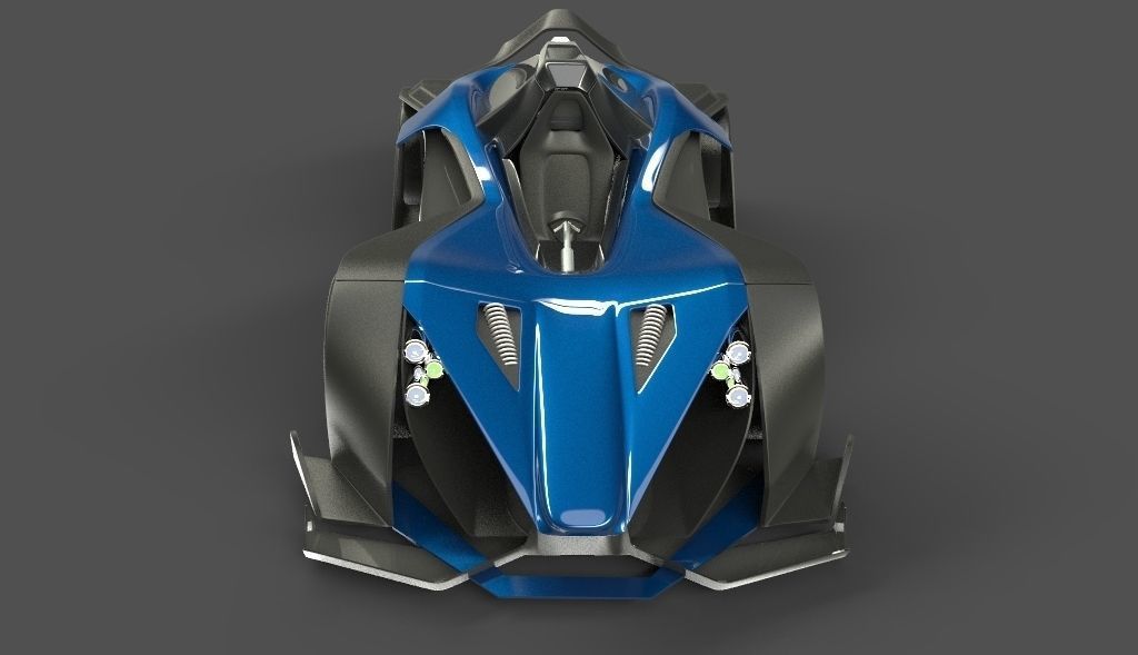 bac mono 2 concept car 3D model_5