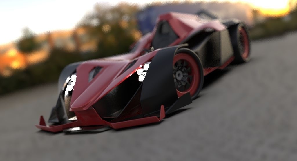 bac mono 2 concept car 3D model_8
