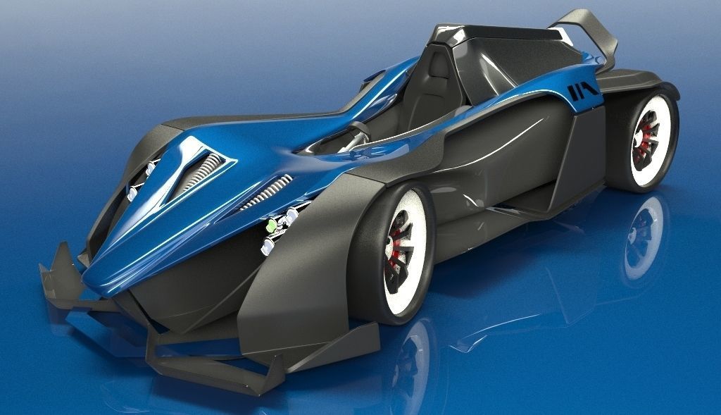 bac mono 2 concept car 3D model_3